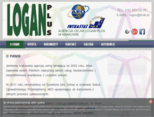 Tablet Screenshot of loganplus.krak.pl