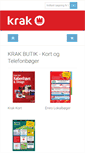 Mobile Screenshot of butik.krak.dk